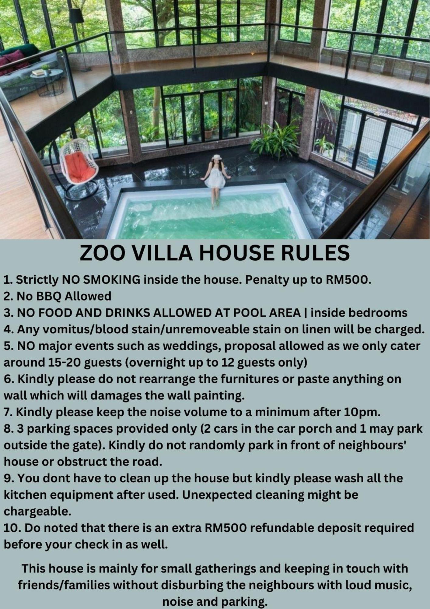 Zoo Villa By Cobnb At Zoo Negara, Ampang Area Exterior photo